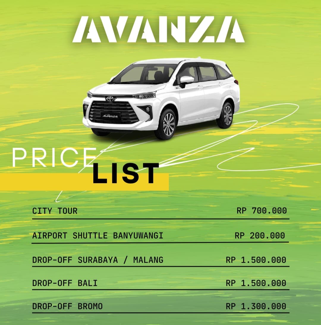 Car Rental Indonesia Sport Journey 2