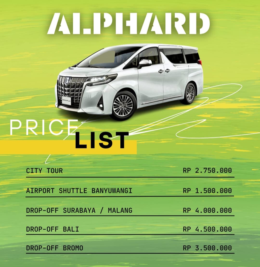 Car Rental Indonesia Sport Journey 7