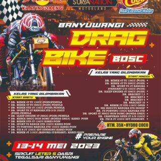 DRAG BIKE: The Thunder of Speed and Innovation at the BOSC Banyuwangi Series